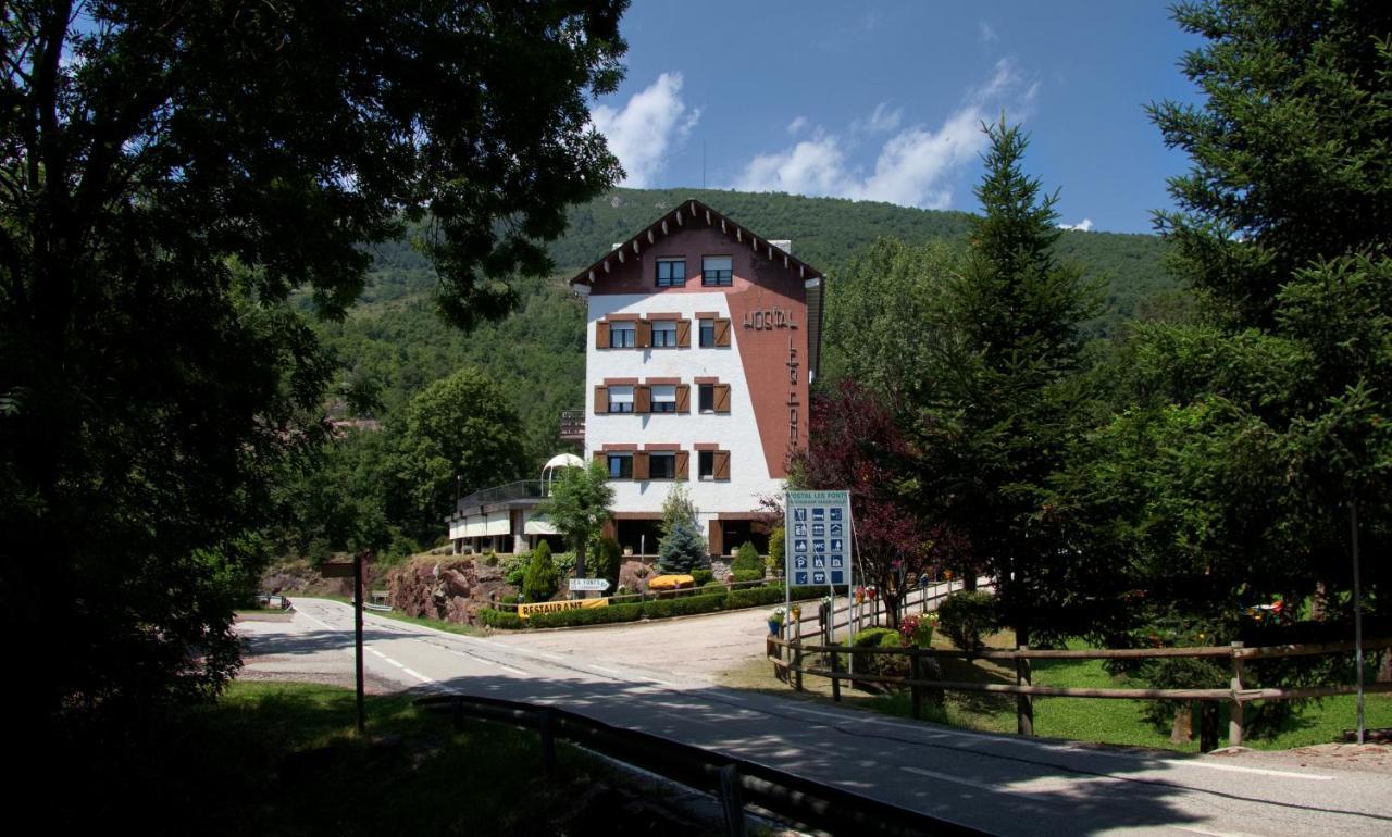 Hostal Les Fonts Castellar De N'Hug Eksteriør billede