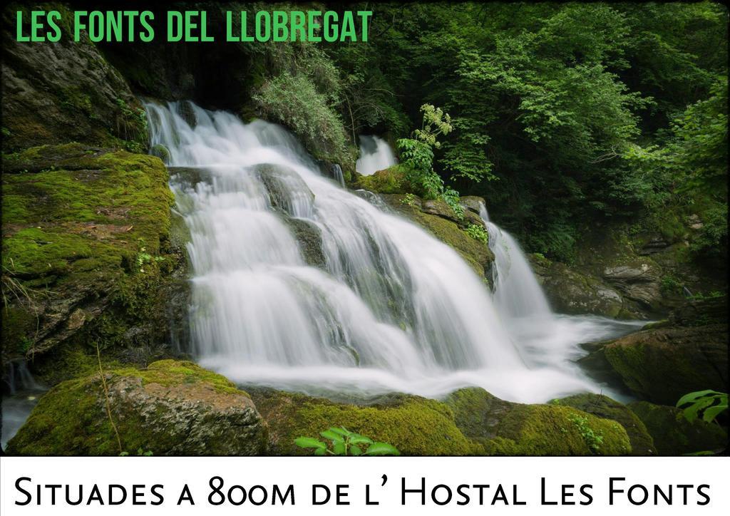 Hostal Les Fonts Castellar De N'Hug Eksteriør billede