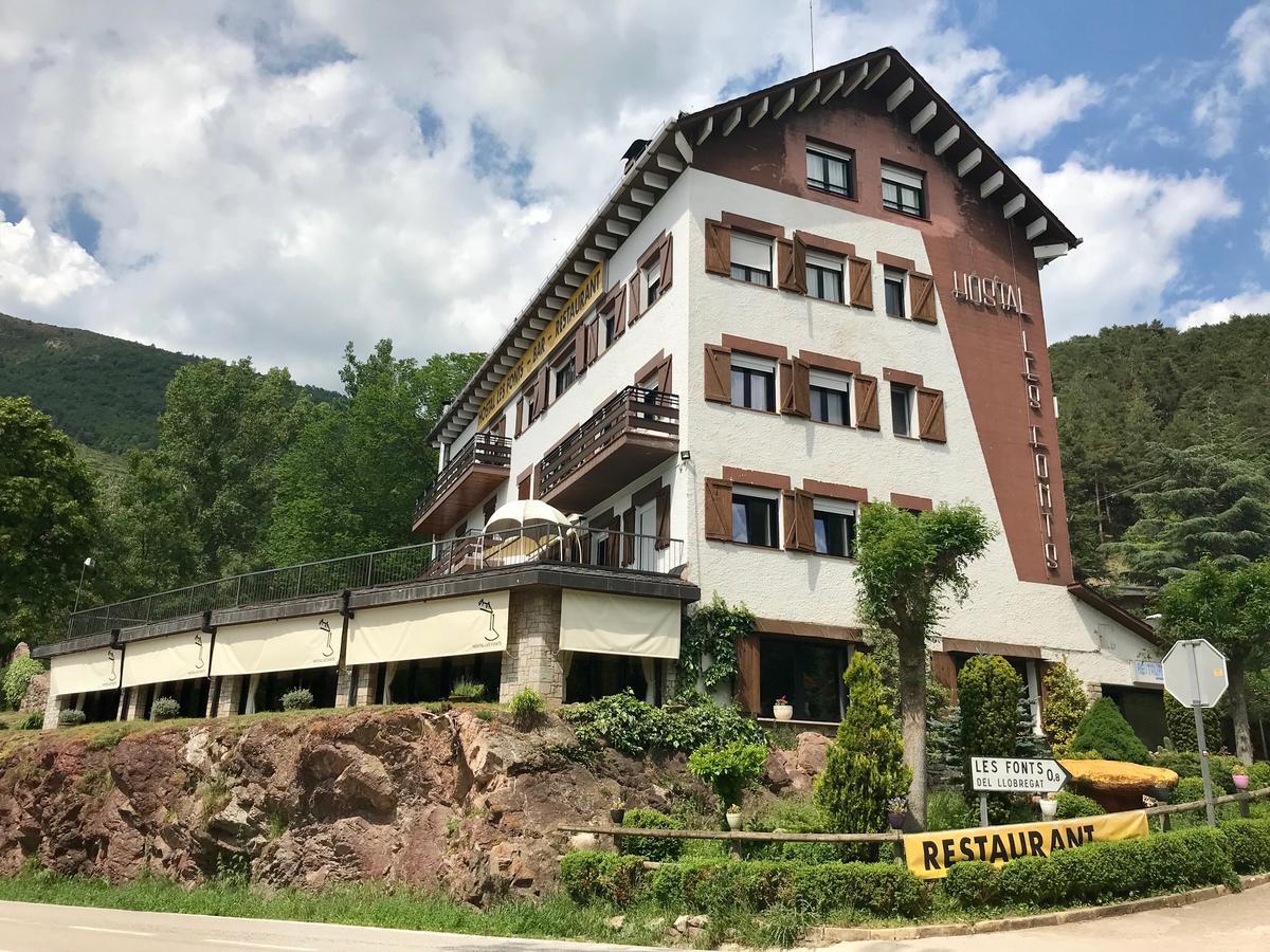 Hostal Les Fonts Castellar De N'Hug Eksteriør billede